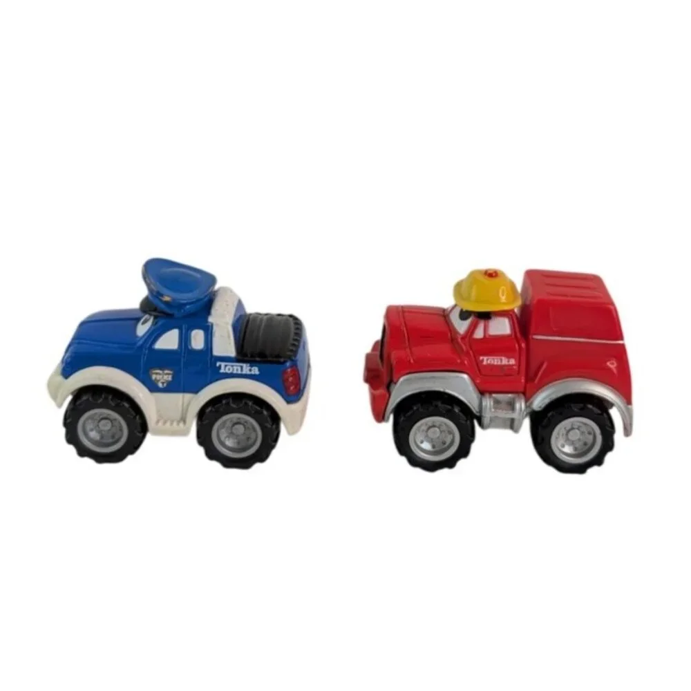Maisto Tonka Lil Chuck & Friends‎ Diecast Trucks Cars Lot of 5 Vintage
